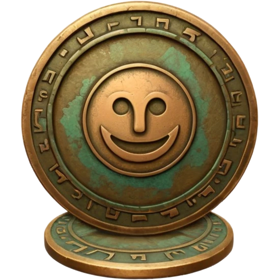 Ancient coin (patina) emoji