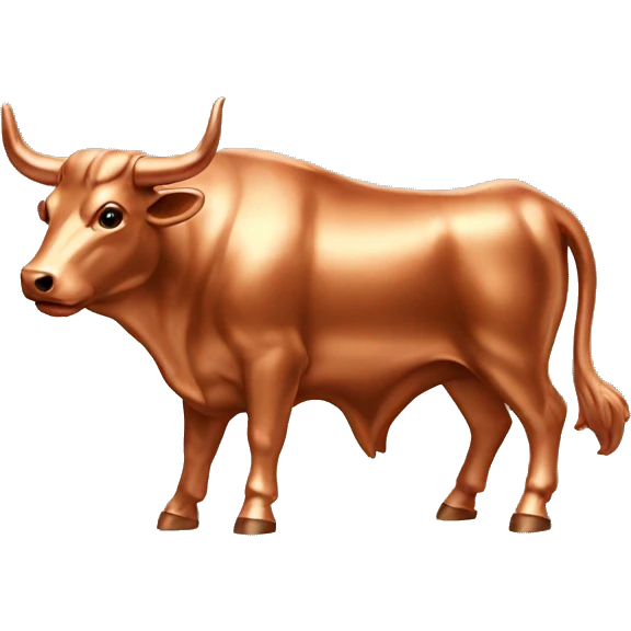 copper bull emoji