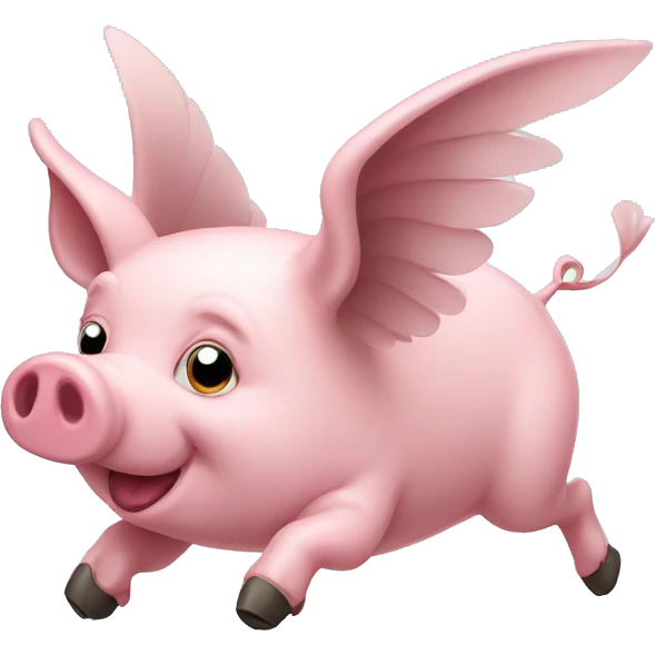 flying pig emoji