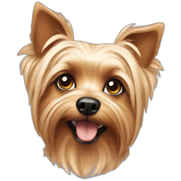 Chien Yorkshire emoji