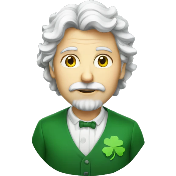 irish scientist studying emoji