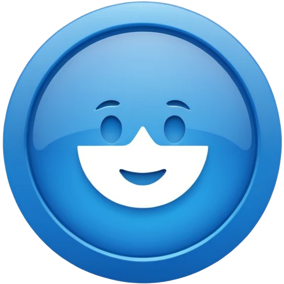 Logo certifié bleu  emoji