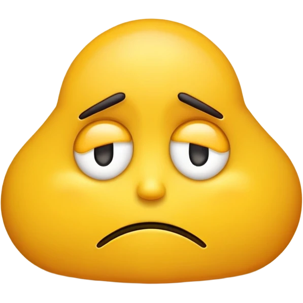 very very very very tired emoju emoji