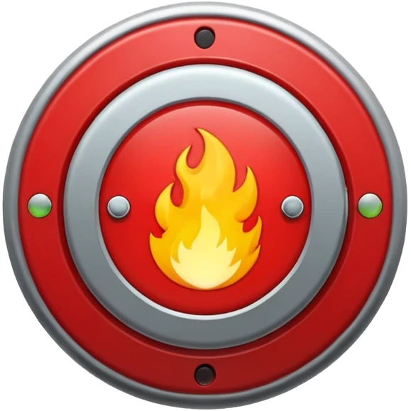 fire alarm on the ceiling  emoji
