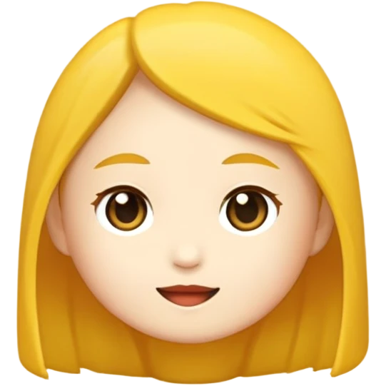 bé gái 1 tuổi, da trắng, tóc ngắn, buộc tóc 2 bên, miệng ngậm núm vú giả, áo hồng emoji