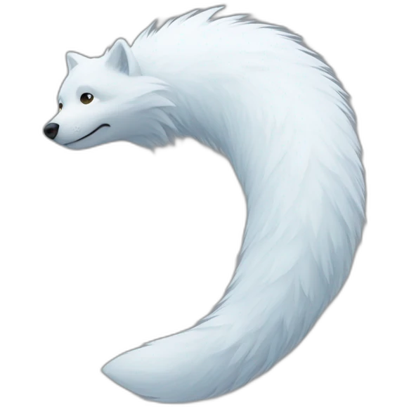 polarfox tail emoji