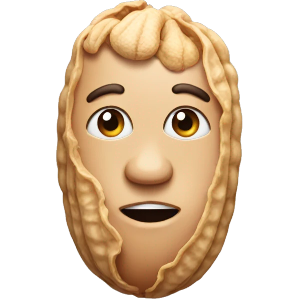 peanut head emoji