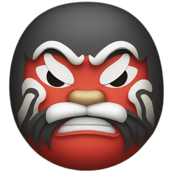 Daruma emoji