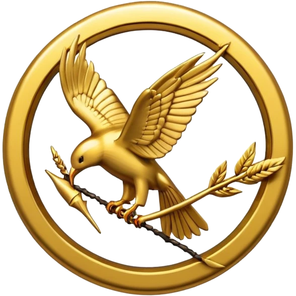 Mockingjay Pin emoji