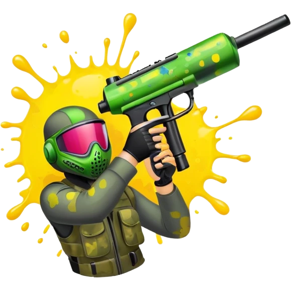 Paintball emoji