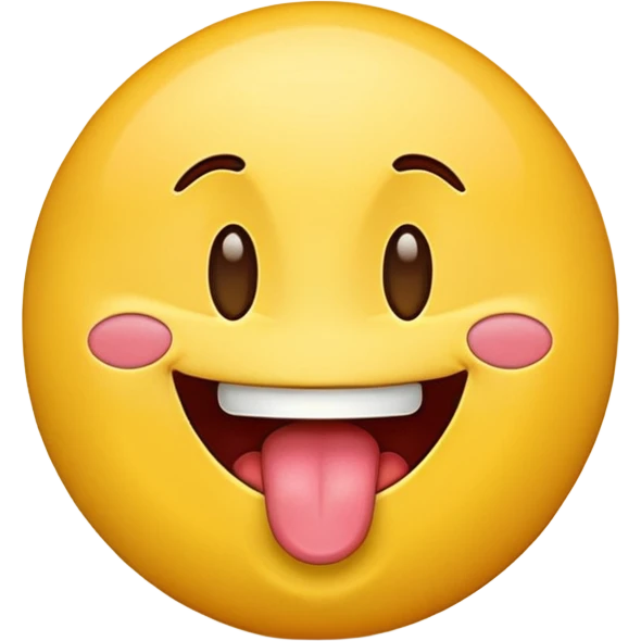 emoji with tongue out emoji