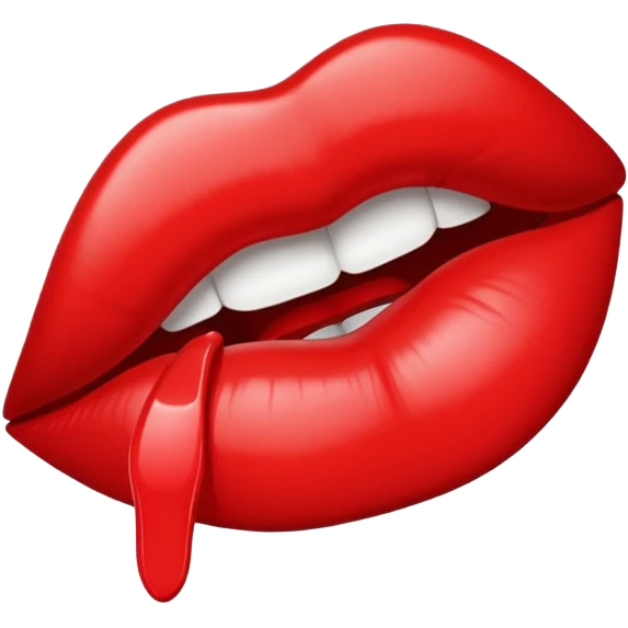 lipstick kiss emoji