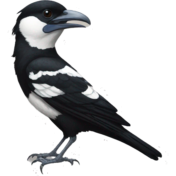 australian magpie emoji