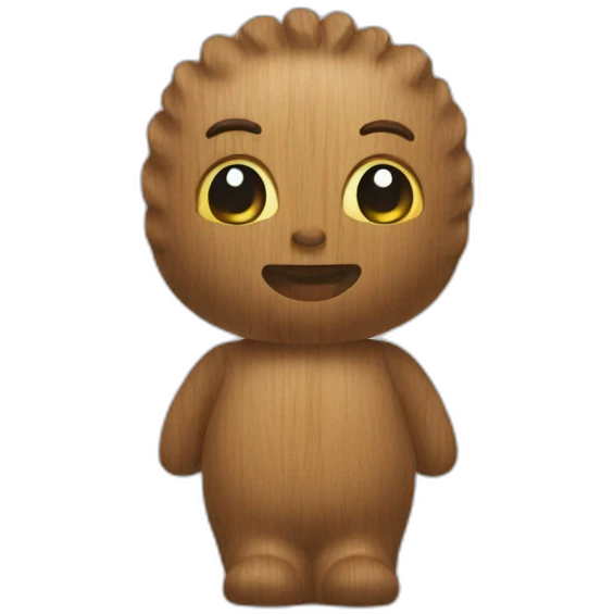 wood toy emoji