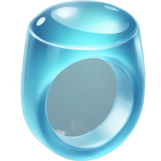 glass ring emoji