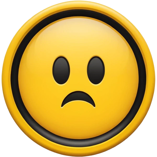 warning sign inside a circle emoji