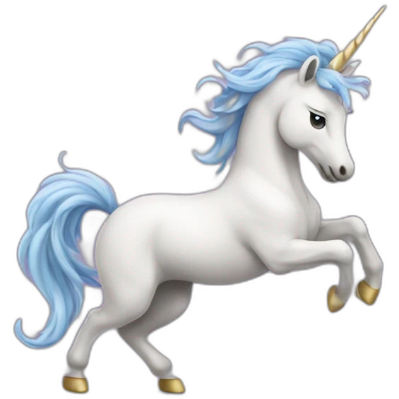 Licorne qui danse emoji