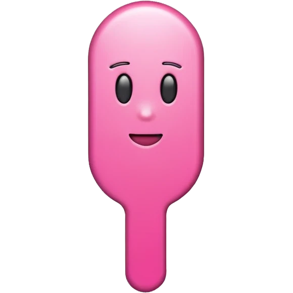 me haces un emoji con este simbolo ! de exclamación en rosa tipo 3d ? te paso el código de color FDD2EF emoji
