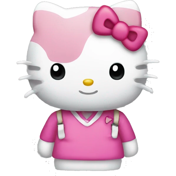Hello kitty emoji