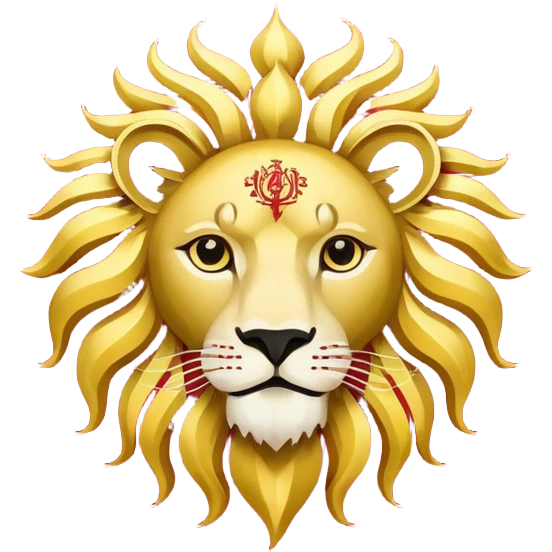 Sun and lion flag of Iran emoji
