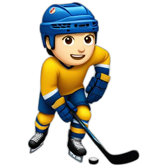 hockey sur glace emoji