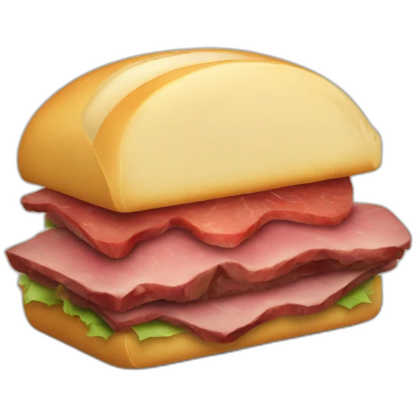 rosebeef sandwich emoji