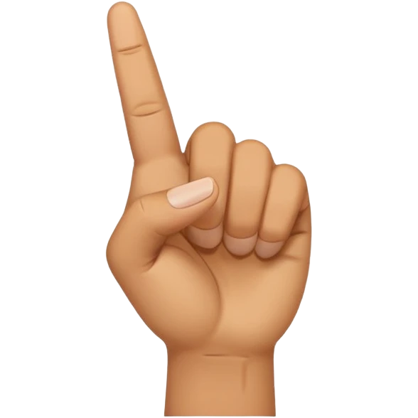Orta parmak emoji
