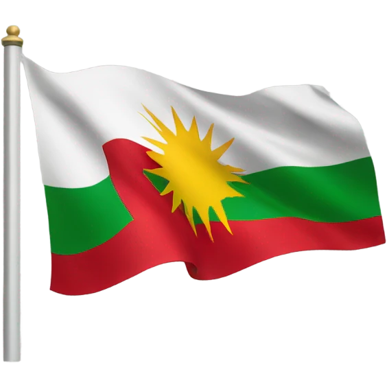 Kurdistan flag emoji