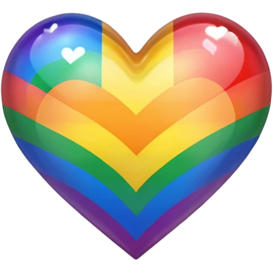 lgbtq heart love emoji