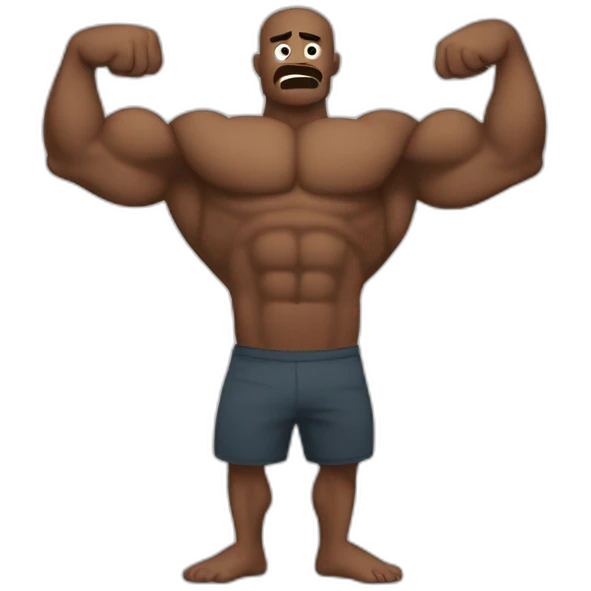Weak strong arms emoji