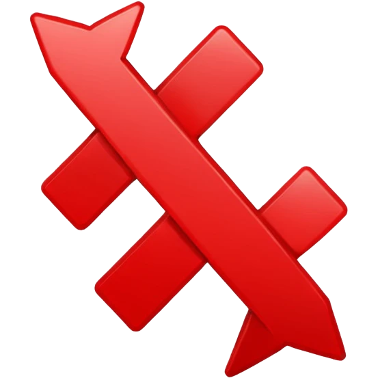 phone texting red X symbol emoji