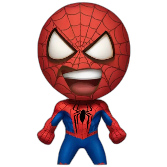 spiderman cry emoji