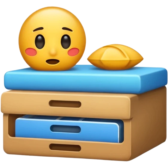 Materials wait for the end emoji