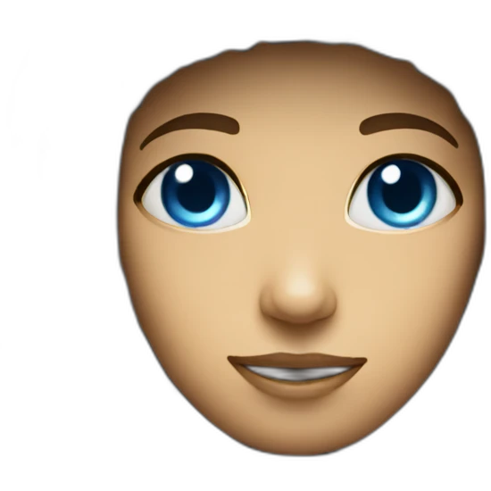 blue eyed astronaut emoji
