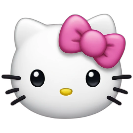 Hello kitty emoji