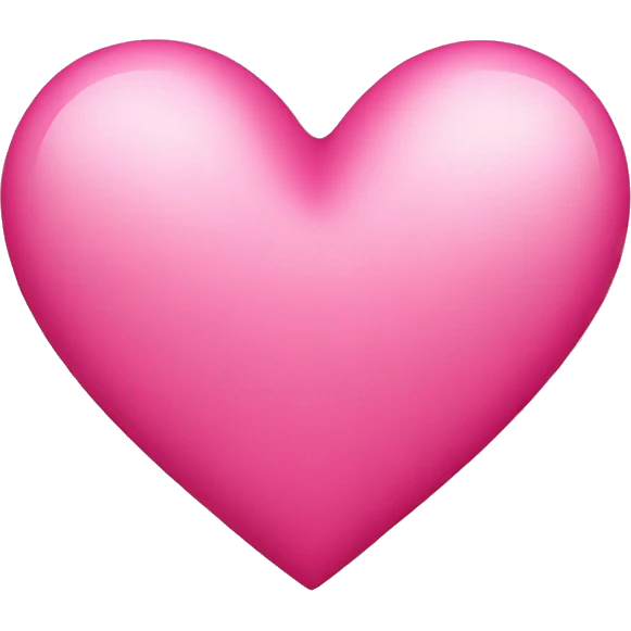 Pink heart  emoji