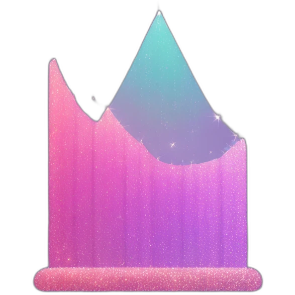 minimal marketing graph with sparkle at the peak emoji