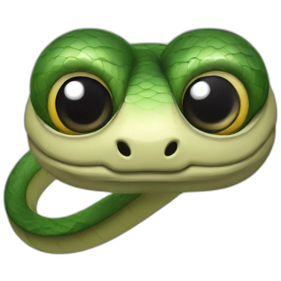 One eyed snake emoji