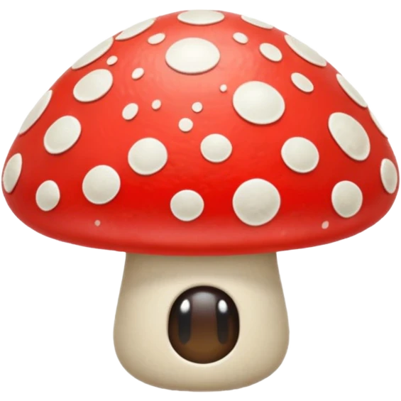 red magic mushroom  emoji