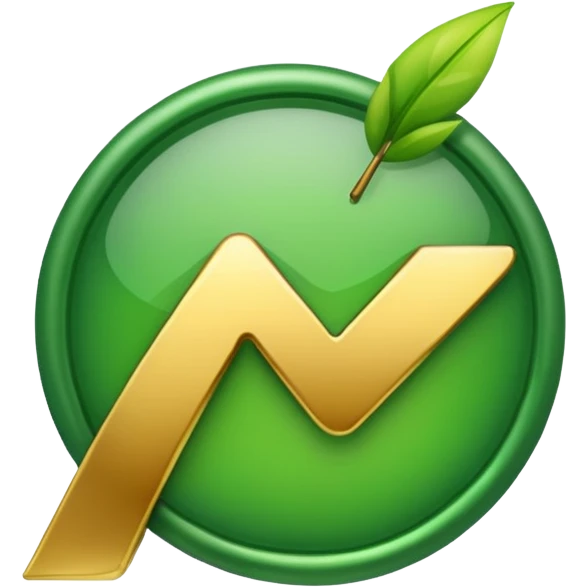 check mark with golden and green colours emoji