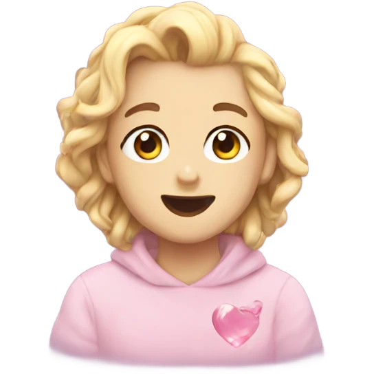 aesthetic heart cute emoji
