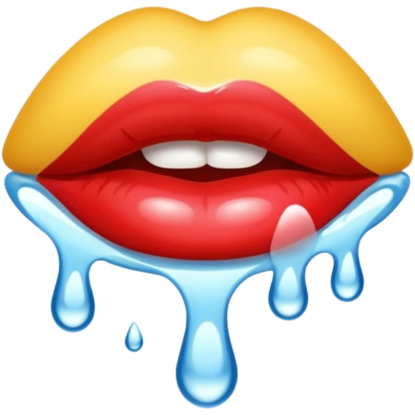 لب لیب گلاس emoji