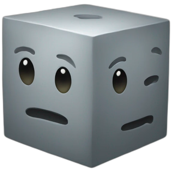 Cube emoji