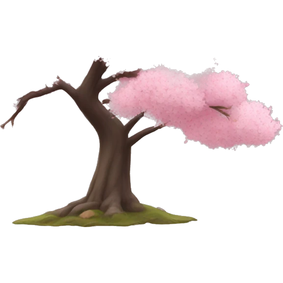 Cherry blossom tree emoji