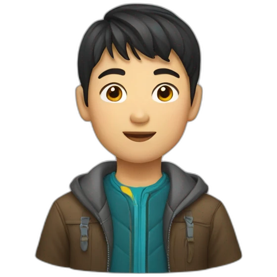 Good Kazakh boy emoji