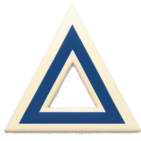 AA triangle in circle  emoji