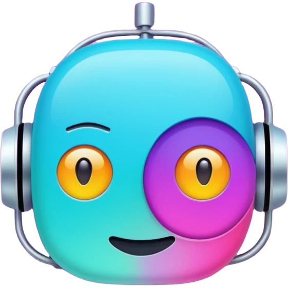 create an page icon and title icon for my chatbot must be unique and colorful emoji
