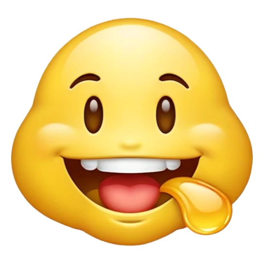 drooling emoji  sticker