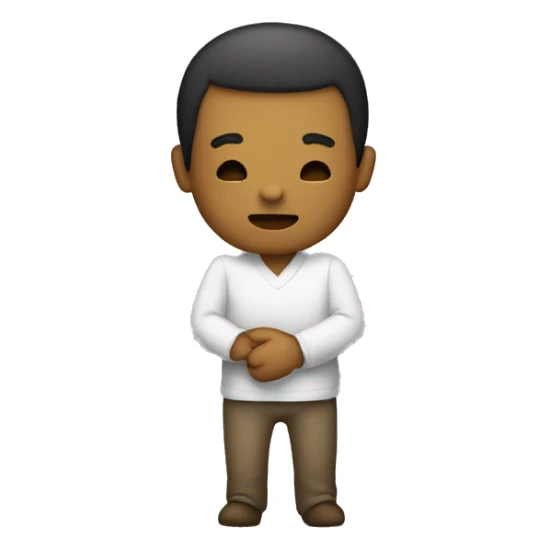 tucking someone in sticker