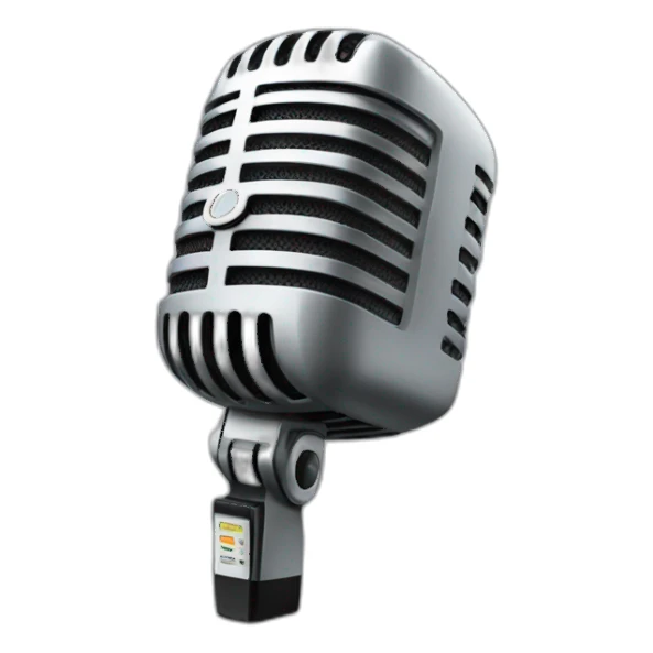 loadspeaker microphone sticker